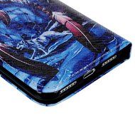 iPhone 7 Case (4.7 inch) - Wallet Folio Flip Premuim PU Leather Case Colorful Print Design with Stand Magnetic... N128