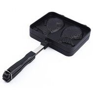 Olayer Fish Shaped Cake Maker Waffle Pan Mold 2 Cast Home Cooking Food Bar Tool N6