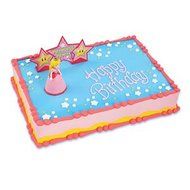 Mario Bros Princess Peach Cake Decorating Kit Topper