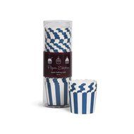 Paper Eskimo Baking Cups with Red Stripes, 25-Pack N11