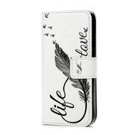 S6 Edge Case,Samsung Galaxy S6 Edge Case - Wallet Folio Flip Premuim PU Leather Case Colorful Print Design with... N55