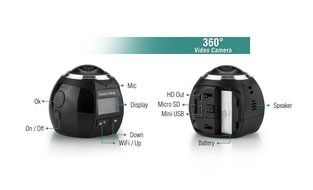 XIT AXTCAM360 360 Degrees Experience Camera N3