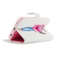 S6 Edge Case,Samsung Galaxy S6 Edge Case - Wallet Folio Flip Premuim PU Leather Case Colorful Print Design with... N56