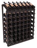 Wine Racks America Ponderosa Pine 7 Column 8 Row Display Top Kit. 13 Stains to Choose From! N6