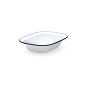 Falcon Enamel 22cm Oblong Pie Dish (Pack of 2)