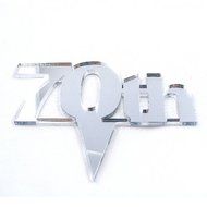 "70th" Cake Topper Mirror - 6cm with 4cm spike N3