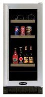 Marvel 3BARM-BS-G-R 15-inch Wide Beverage &amp; Wine Center Right Hinge Door, Glass with Stainless Steel Trim