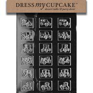 Dress My Cupcake Chocolate Candy Mold, Car Mints