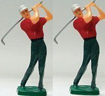 Cakesupplyshopm Item784r - Male Golfer Cake Decoration Topper Kit -2pack