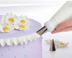 Cake Decoration tips set-FUNJIA Decorating Tip Set, 24-Piece decorating tips, Stainless Steel Baking Tools Supply... N8