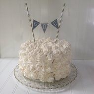 Piece of Cake Parties Birthday and Baby Shower Smash Cake, Baby Boy&#039;s First Birthday, Once Upon a Gray Day