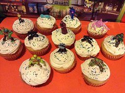 Nickelodeon Teenage Mutant Ninja Turtles Deluxe Figure Set of 12 Cake Toppers Cupcake Toppers Party Decorations N4