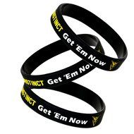 Pokemon Go Theme Silicone Wristband Bracelets [Set of 3] - Mystic [Blue] (1), Valor [Red] (1), Instinct [Yellow... N14