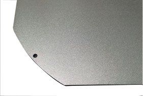 Evervictory 300mm 3mm thickness oxidation Heated Bed DIY heated bed plate Aluminium Build Platform For 3D Printer N3