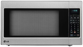 LG LCRT2010ST 2.0 Cu Ft Counter Top Microwave Oven with True Cook Plus and EZ Clean Oven, Stainless Steel N4