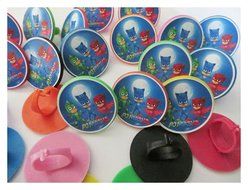12 Pj Masks Group Rings cupcake toppers birthday party favor cake toys Catboy N4