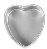 4 Pan Kit to fit Easy Ovens Bake , Heart Pan, 2 Round Pans &amp; 1 small extra rectangle pan replacements N2
