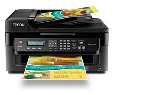 Epson WorkForce WF-2530 Wireless All-in-One Color Inkjet Printer, Copier, Scanner, ADF, Fax. Prints from Tablet... N2