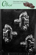 Cybrtrayd S106 Sports Chocolate Candy Mold, Muscle Man Weight Lifter