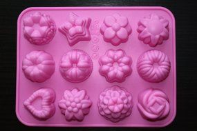 Cherion 6 Cavities Baking Silicone Pan Dog Paw Bear Paw Mold Cake Mold Cookie Mold Pudding Mold Jelly Mold N3