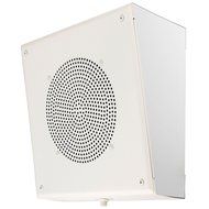Quam SYSTEM 3/VC 8" Slanted Speaker w/Volume Control 5W-25/70V White N2