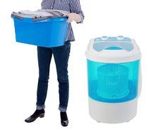 Bismi Mini Portable Washing Machine &amp; Spin Dry 6.6 Lbs Capacity Compact Laundry Washer for Clothes, Garments,... N6