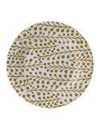 Cacharel Mimosa Desert Plate, White