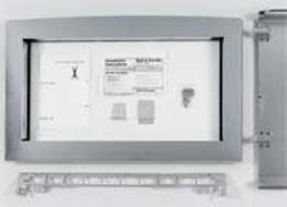 GE JX2130SH Deluxe Built-In Trim Kit for 2.1 Cu. Ft. Microwave Ovens