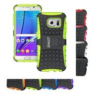 Galaxy S7 Edge Case, HLCT Rugged Shock Proof Dual-Layer Case with Built-In Kickstand for Samsung Galaxy S7 Edge... N14