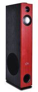VM Audio EXAT10 Cherry/Black Floorstanding Powered Bluetooth Tower Speakers Pair N8