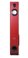 VM Audio EXAT10 Cherry/Black Floorstanding Powered Bluetooth Tower Speakers Pair N9