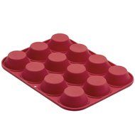 Marathon Housewares KW200011YE Premium Silicone 12 Cup Mini Muffin Pans, Yellow N14