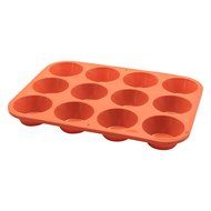 Marathon Housewares KW200011YE Premium Silicone 12 Cup Mini Muffin Pans, Yellow N16