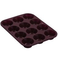 Marathon Housewares KW200011YE Premium Silicone 12 Cup Mini Muffin Pans, Yellow N18