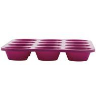 Marathon Housewares KW200011YE Premium Silicone 12 Cup Mini Muffin Pans, Yellow N19