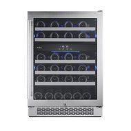 Avallon 46 Bottle Dual Zone Built-In Wine Cooler - Right Hinge