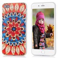 Badalink iPhone 7 Plus 3D Basso-relievo Case (5.5") Shockproof Drop Protection TPU Flexible Easy Grip Bumper Slim... N26