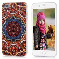 Badalink iPhone 7 Plus 3D Basso-relievo Case (5.5") Shockproof Drop Protection TPU Flexible Easy Grip Bumper Slim... N28