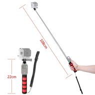 Neewer&reg; Telescopic Remote Wifi Selfie Handheld Monopod Self-portrait Photography Stick for Gopro Hero 1 2 3 3+... N4