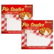2 Beta Bake Pie Sealers Dessert Pan Quiche Casseroles Fresh Seal Storage Presere N3