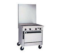 Southbend P32N-XH-RE 32 2-Burner Gas Range with Hot Top, NG, Each