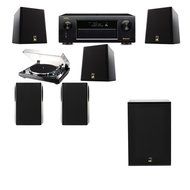M&amp;K Sound S150II Loudspeaker 5.1 Thorens TD-240-2 X12 Denon AVR-X5200W