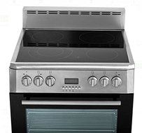 Blomberg BERU24100SS 24" Freestanding Electric Range with 2.3 cu. ft. and True Convection Oven, Stainless Steel N5