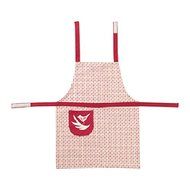 VINTER 2016 Children's apron, white, red N3