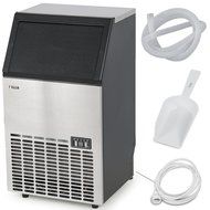 Della Stainless Steel Commercial Ice Maker Undercounter Freestanding Machine, 100LB/24hr N7