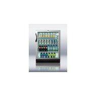 Summit SCR600BLBIADA: ADA compliant commercially listed beverage center for built-in use, with black cabinet,... N3