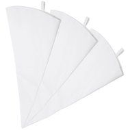 Pridebit Pastry Bag 3 Pack (18-Inch) Reusable Cotton Decorating Icing Bags Set Large Piping Bags N2