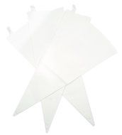 Pridebit Pastry Bag 3 Pack (18-Inch) Reusable Cotton Decorating Icing Bags Set Large Piping Bags N4