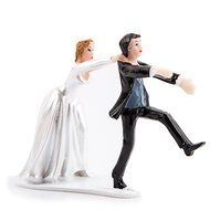 Better Line Funny Decorative Cake Toppers - Bride Carrying the Groom Cake Topper N31