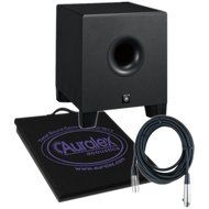 Yamaha HS8S 8" Powered Subwoofer w/ Isolation Platform and 2 XLR Cables N2